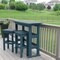 Highwood Usa Lehigh 3pc Bar Height Outdoor Patio Furniture Balcony Set AD-KITBALC2-NBE - alternate 3